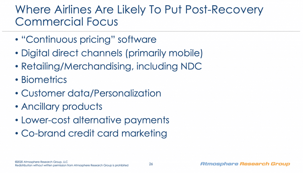 Airline Industry Trends 2020-2021 - focus areas for airlines